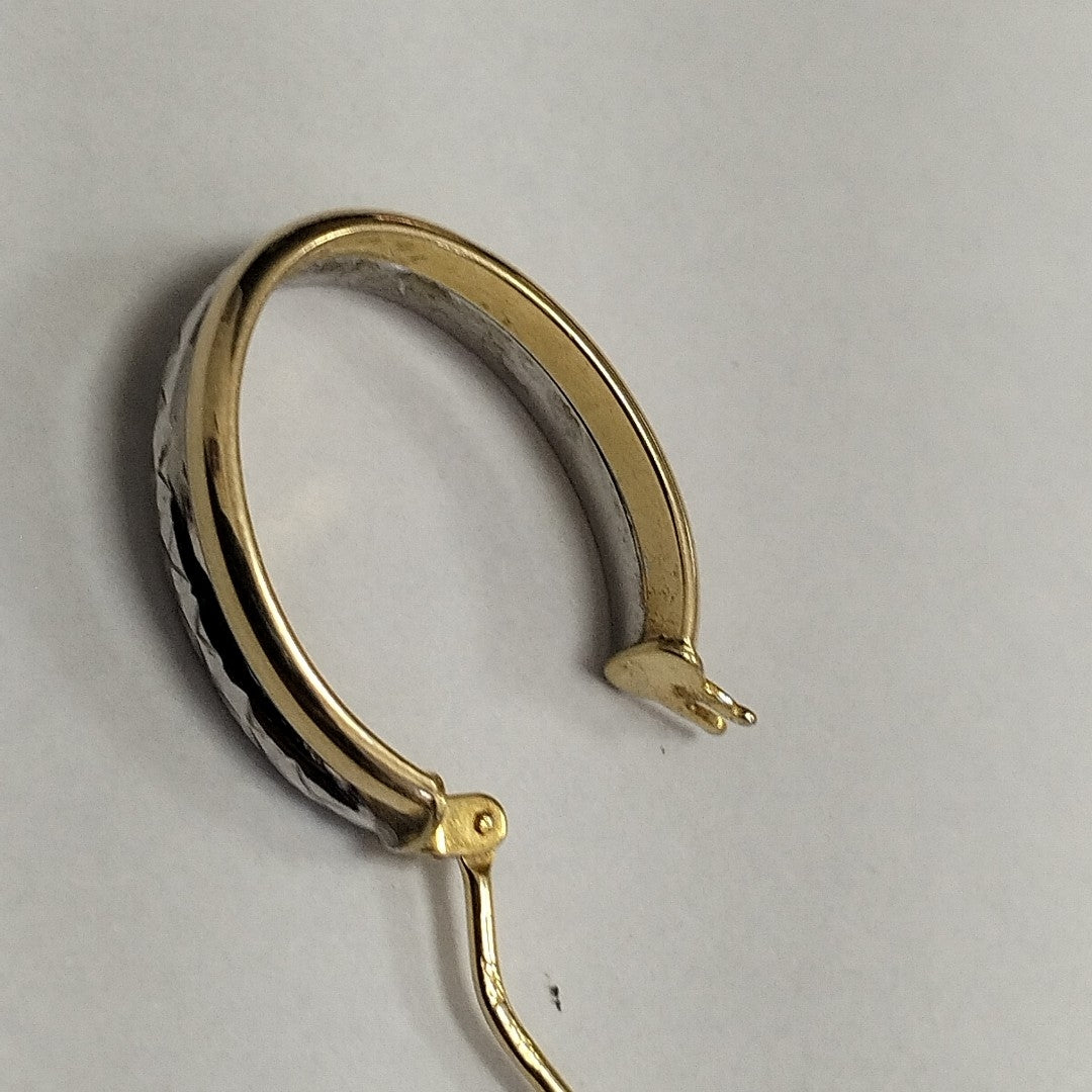 ARRACADAS PAR ORO 10 K 1.6 GRMS (SEMINUEVO)