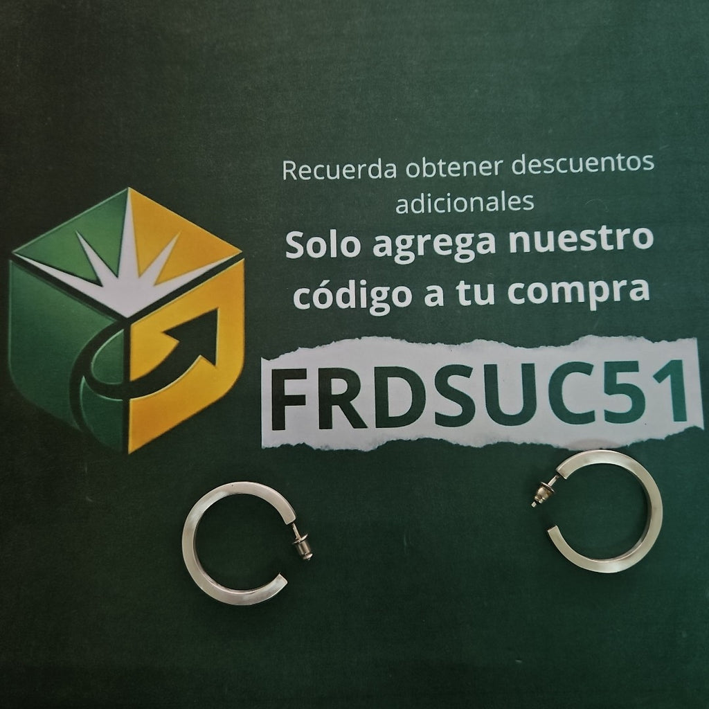 ARETES PAR PLATA 5,40 GRMS (SEMINUEVO)