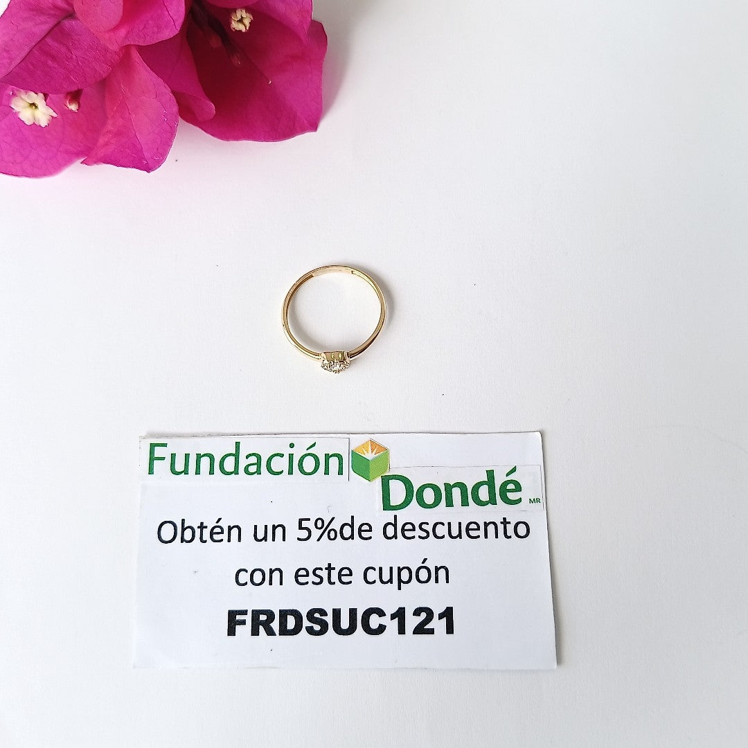 ANILLOS DAMA ORO 14K 1.1 (NUEVO)