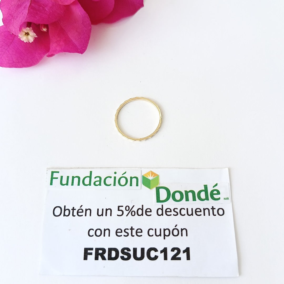 ANILLOS DAMA ORO 14K 1 (NUEVO)