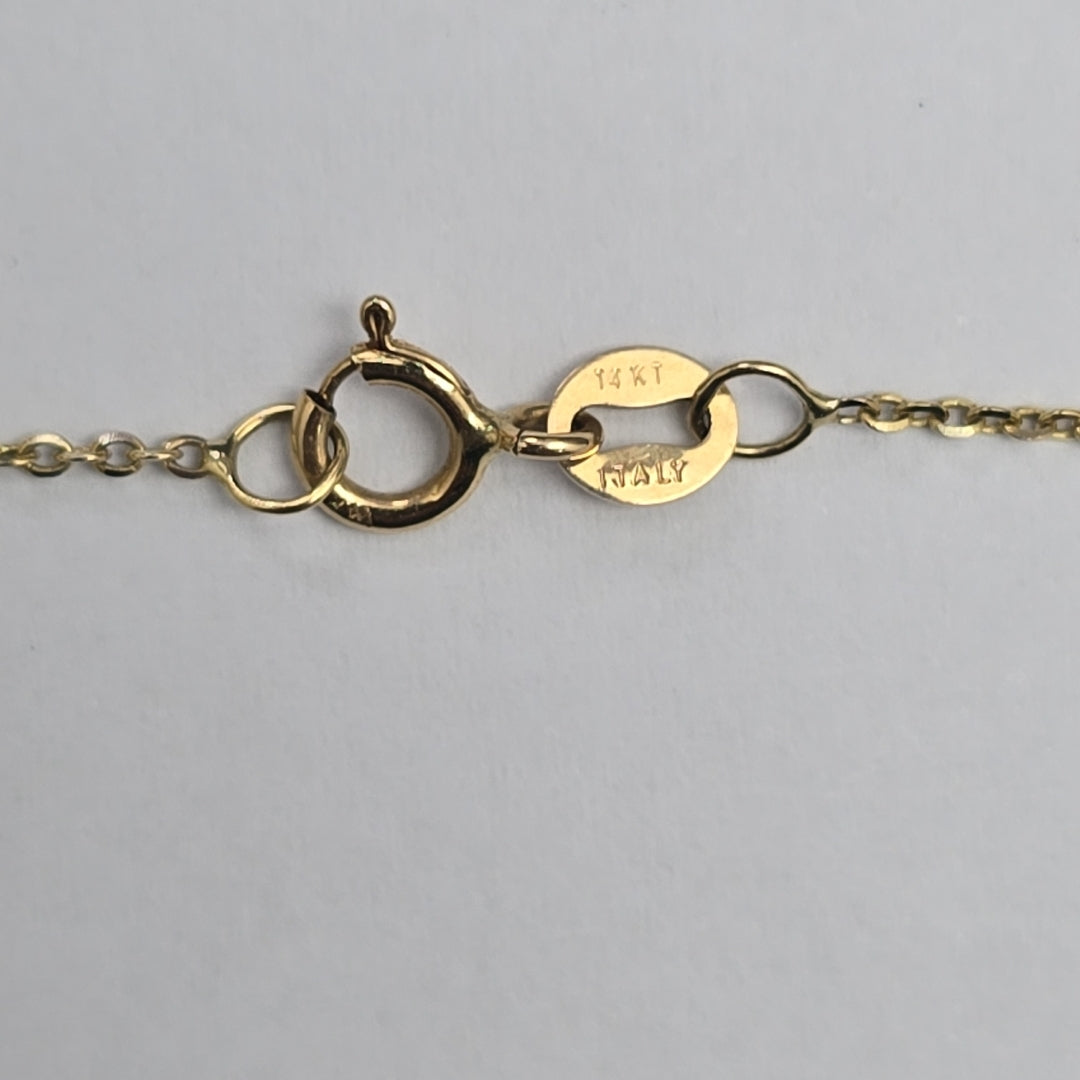 CADENA ORO 14 K 2.9 GRMS (SEMINUEVO)
