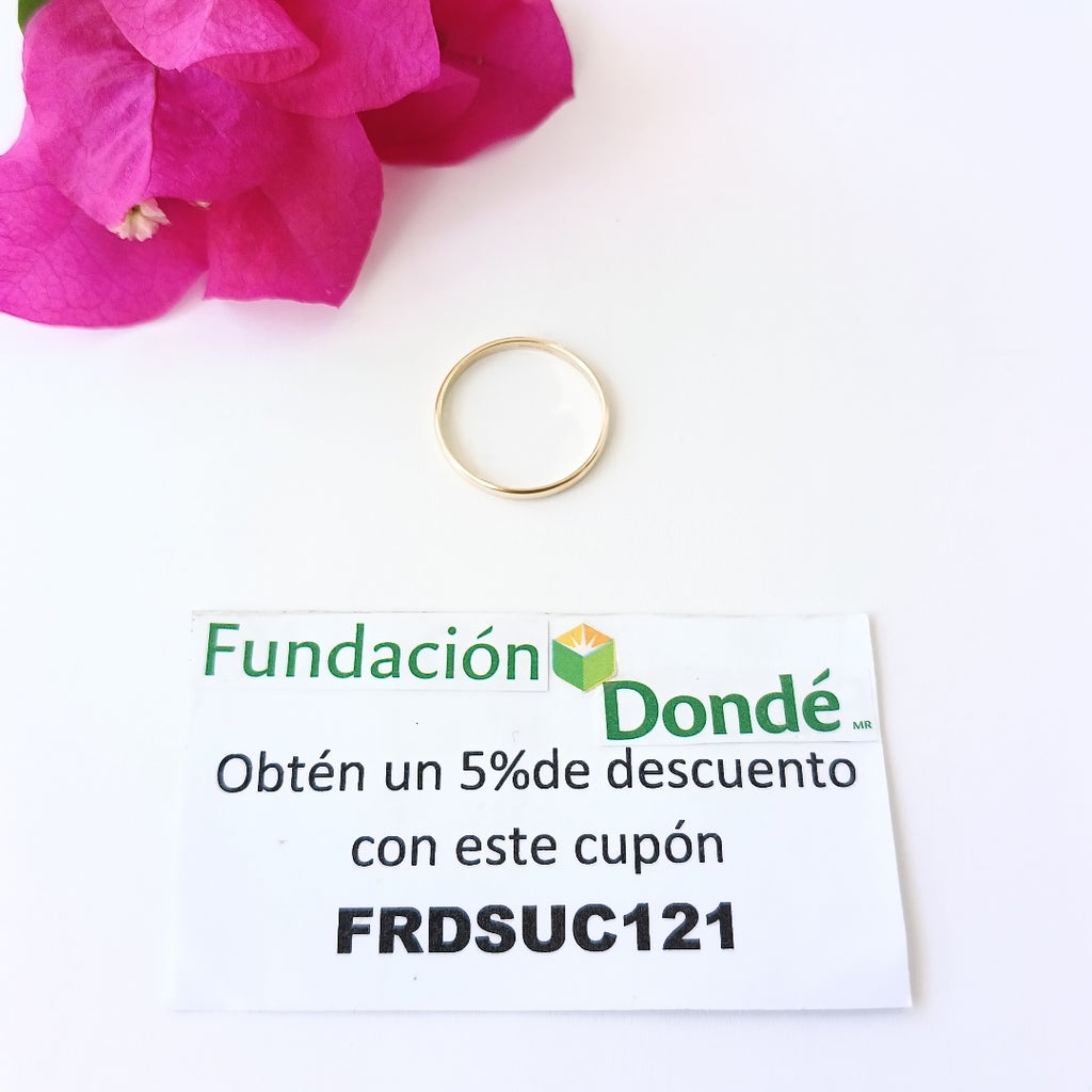 ANILLOS DAMA ORO 14K 1.4 (NUEVO)