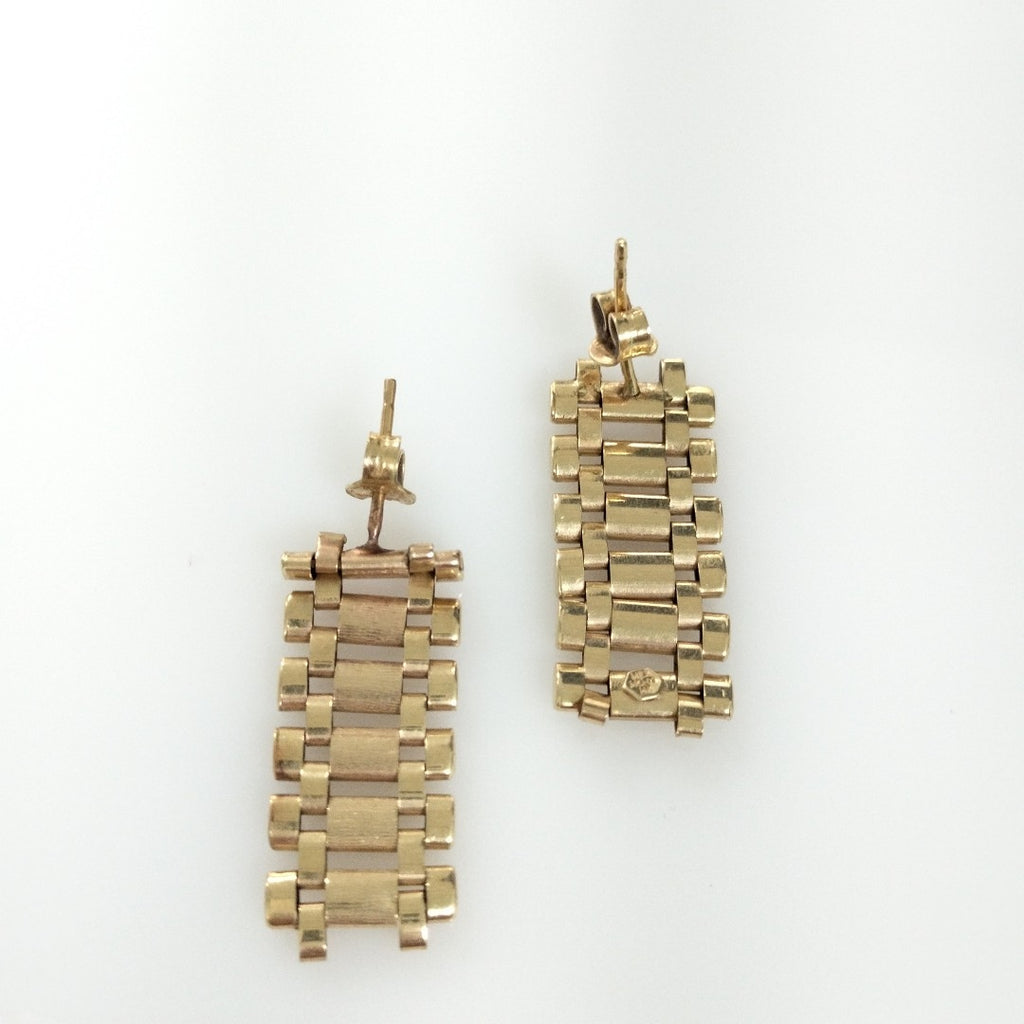 ARETES PAR ORO 10 K 3.5 GRMS (SEMINUEVO)