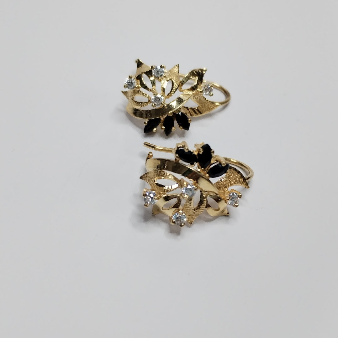 ARETES PAR ORO 14 K 3,70 GRMS (SEMINUEVO)