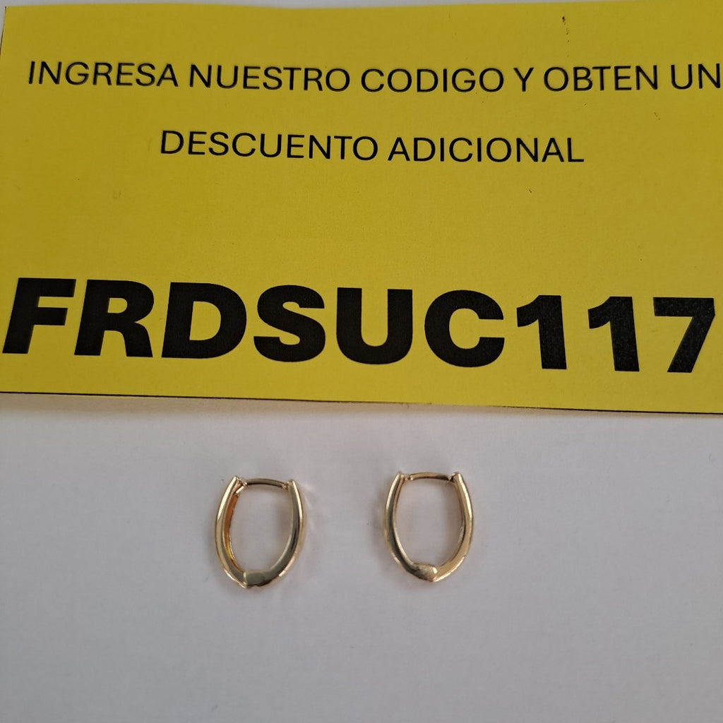 HUGGIES ORO 14K 1.1 (NUEVO)