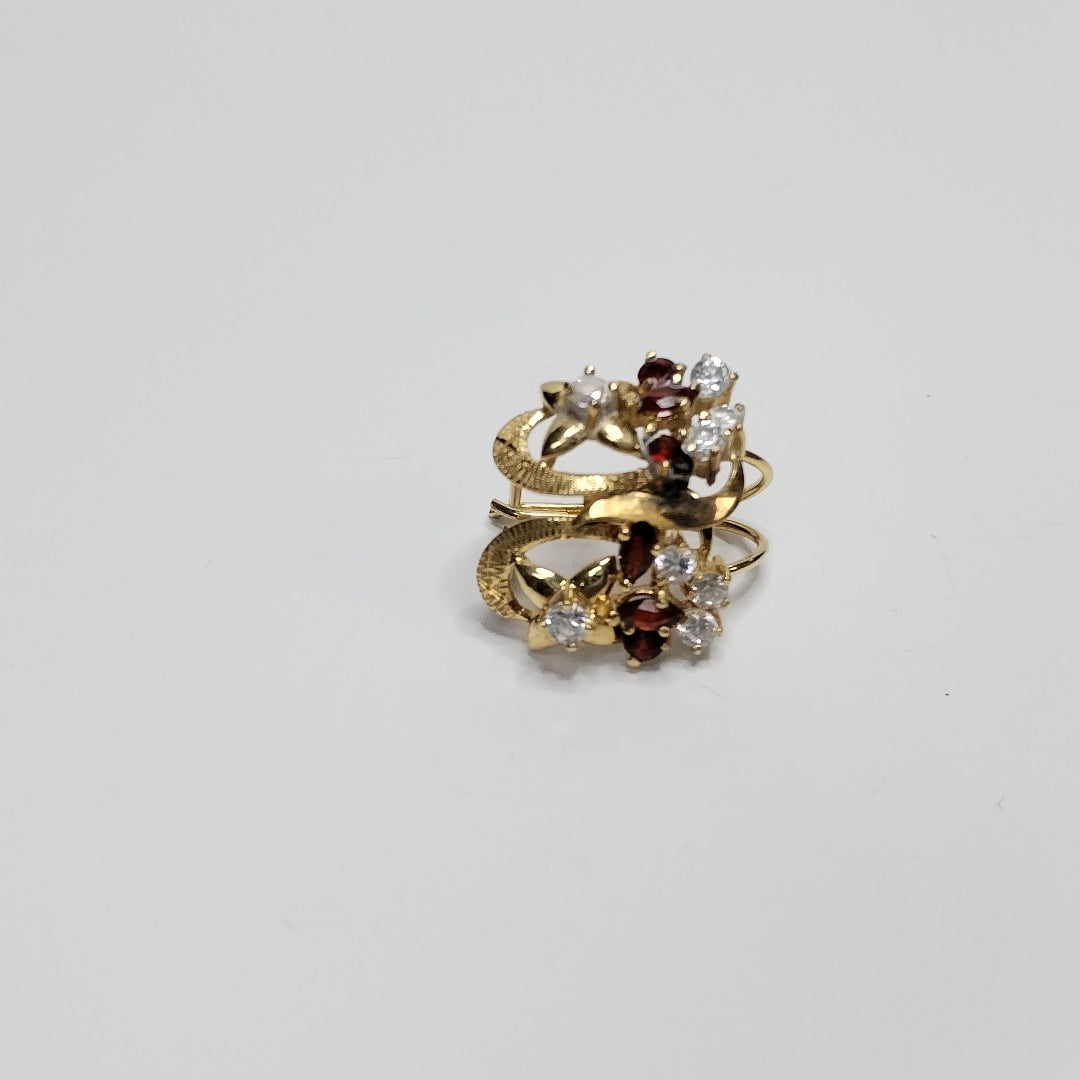 ARETES PAR ORO 14 K 3.1 GRMS (SEMINUEVO)