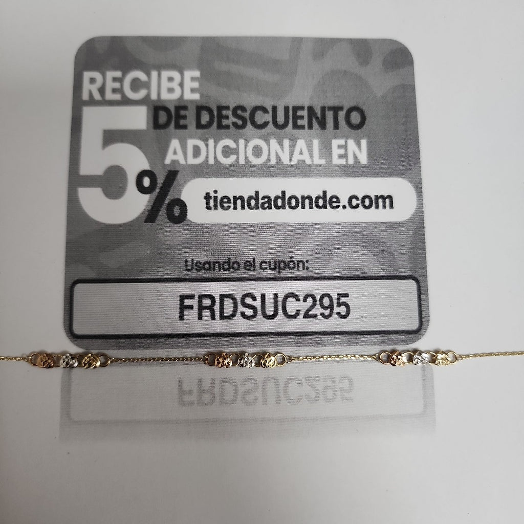 PULSERAS DAMA ORO 14K 1.7 (NUEVO)