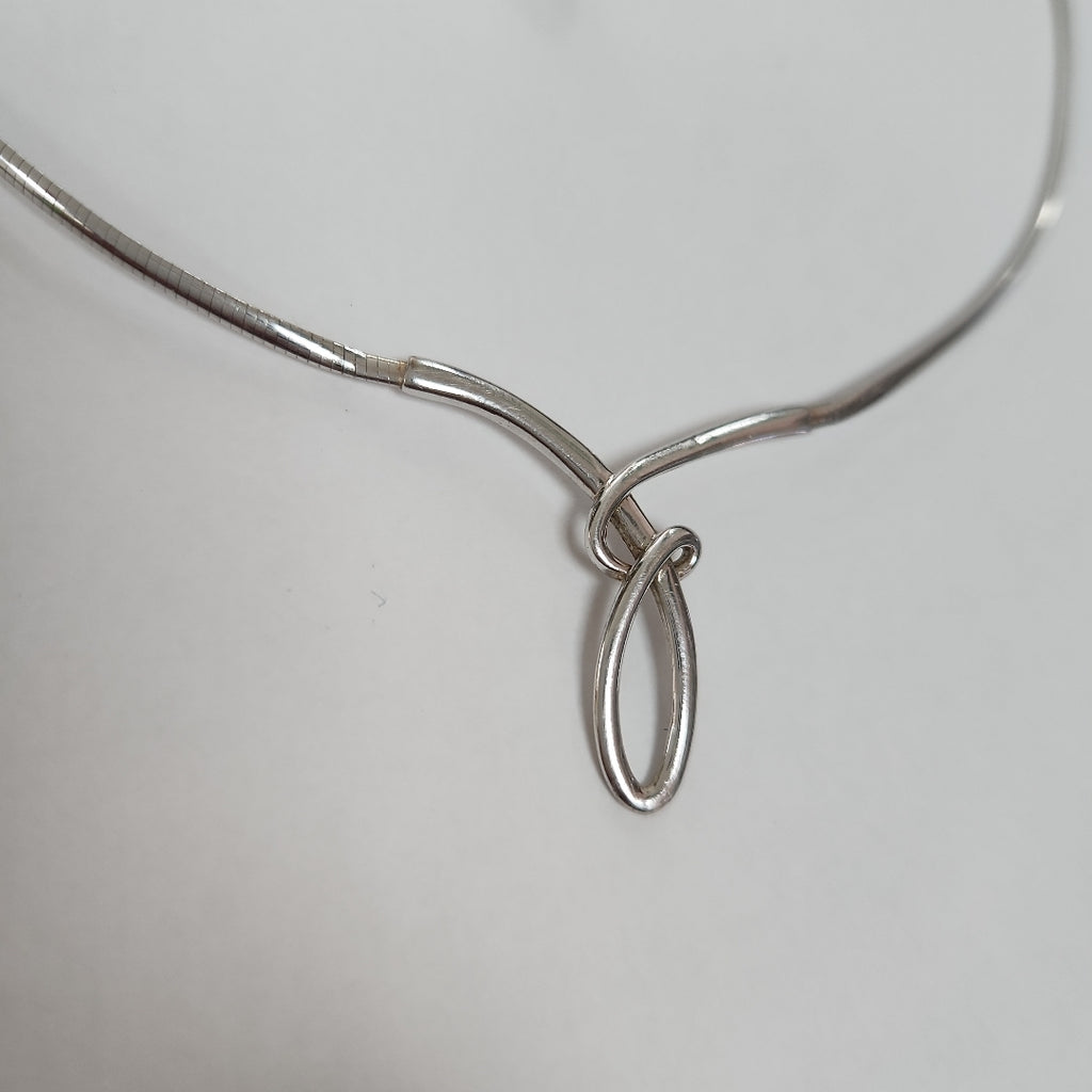 GARGANTILLA ORO BLANCO 14 K 7.9 GRMS (SEMINUEVO)