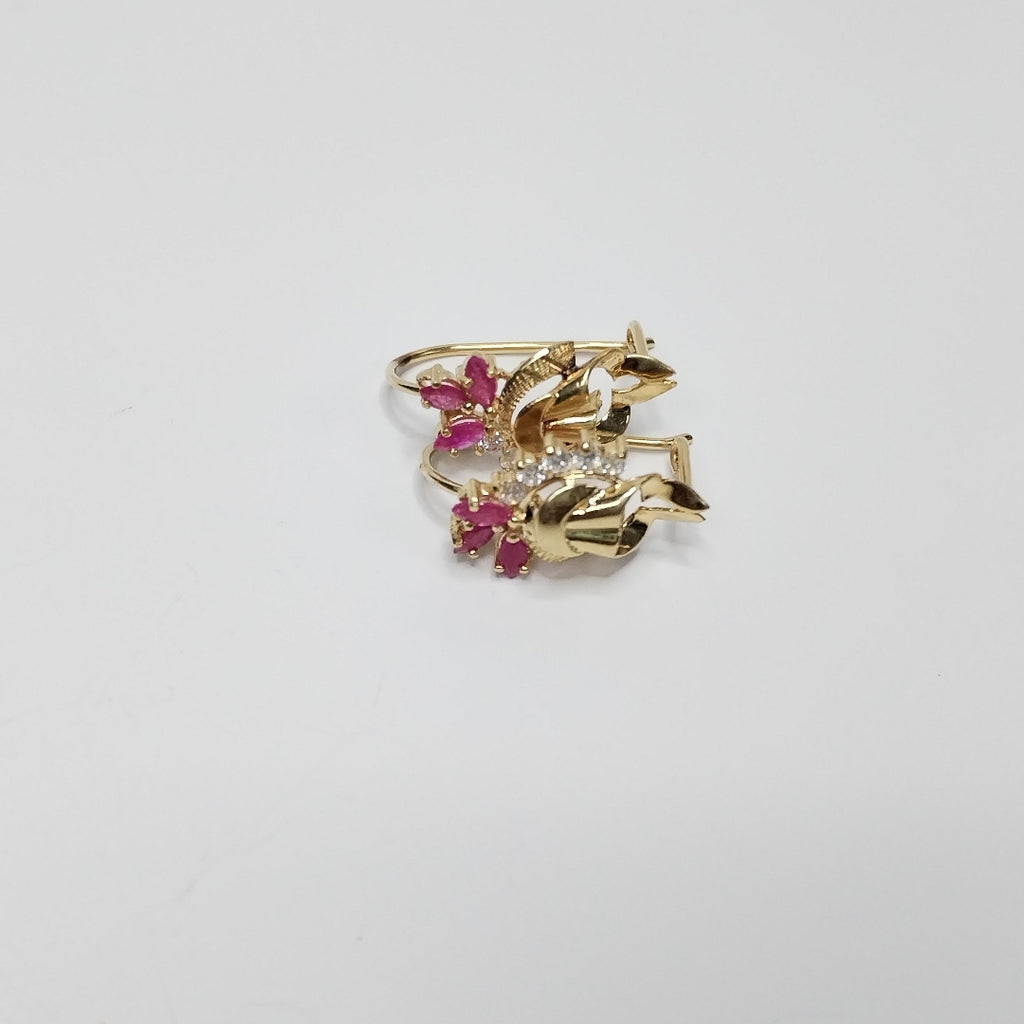 ARETES PAR ORO 14 K 2,70 GRMS (SEMINUEVO)