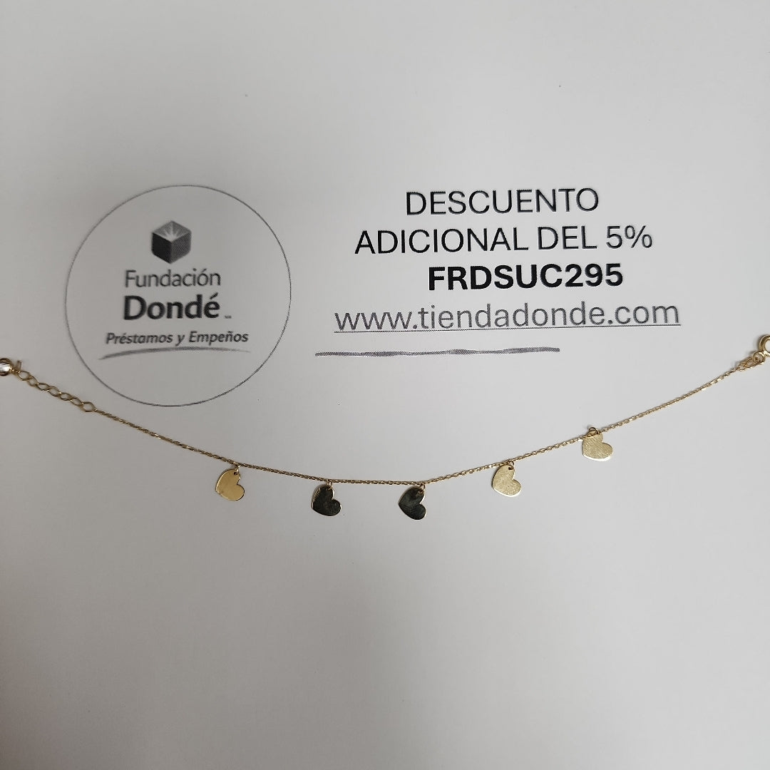 PULSERAS DAMA ORO 14K 1.2 (NUEVO)