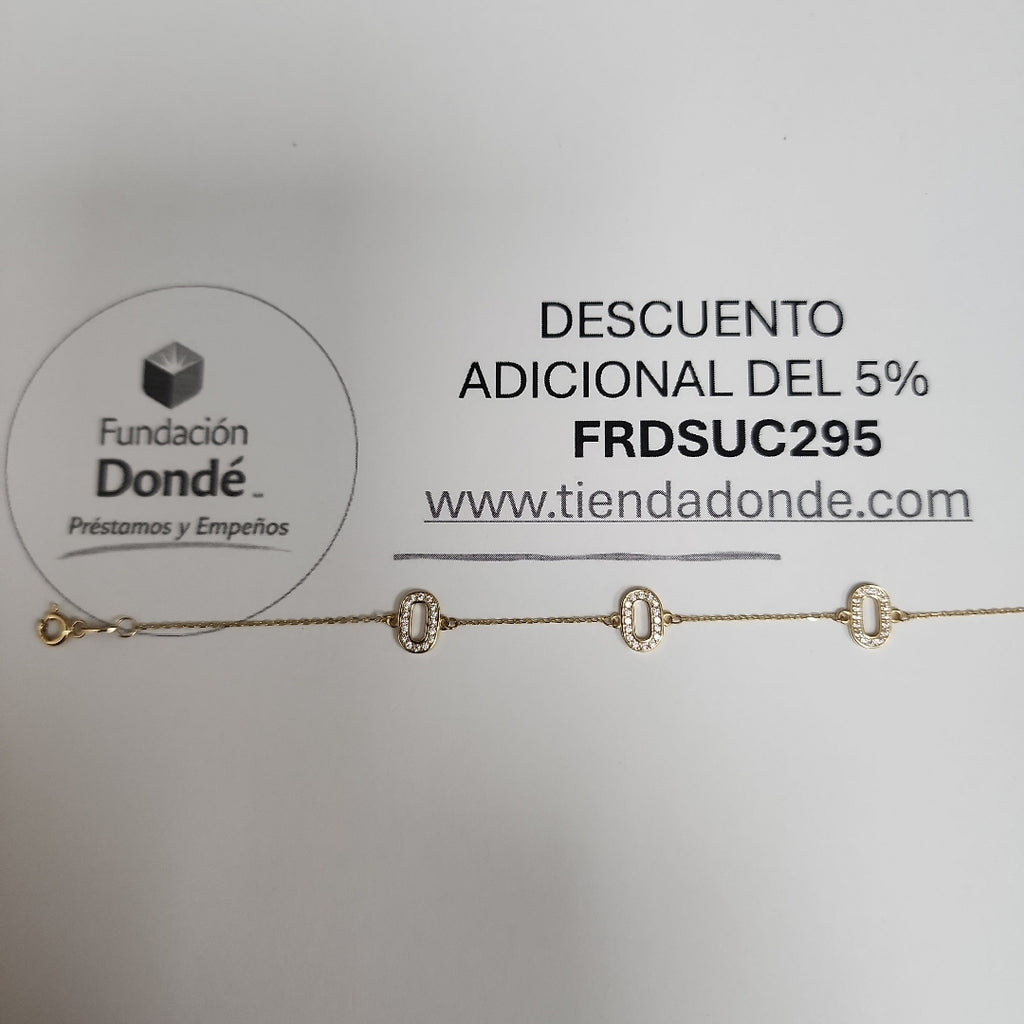 PULSERAS DAMA ORO 14K 1.6 (NUEVO)