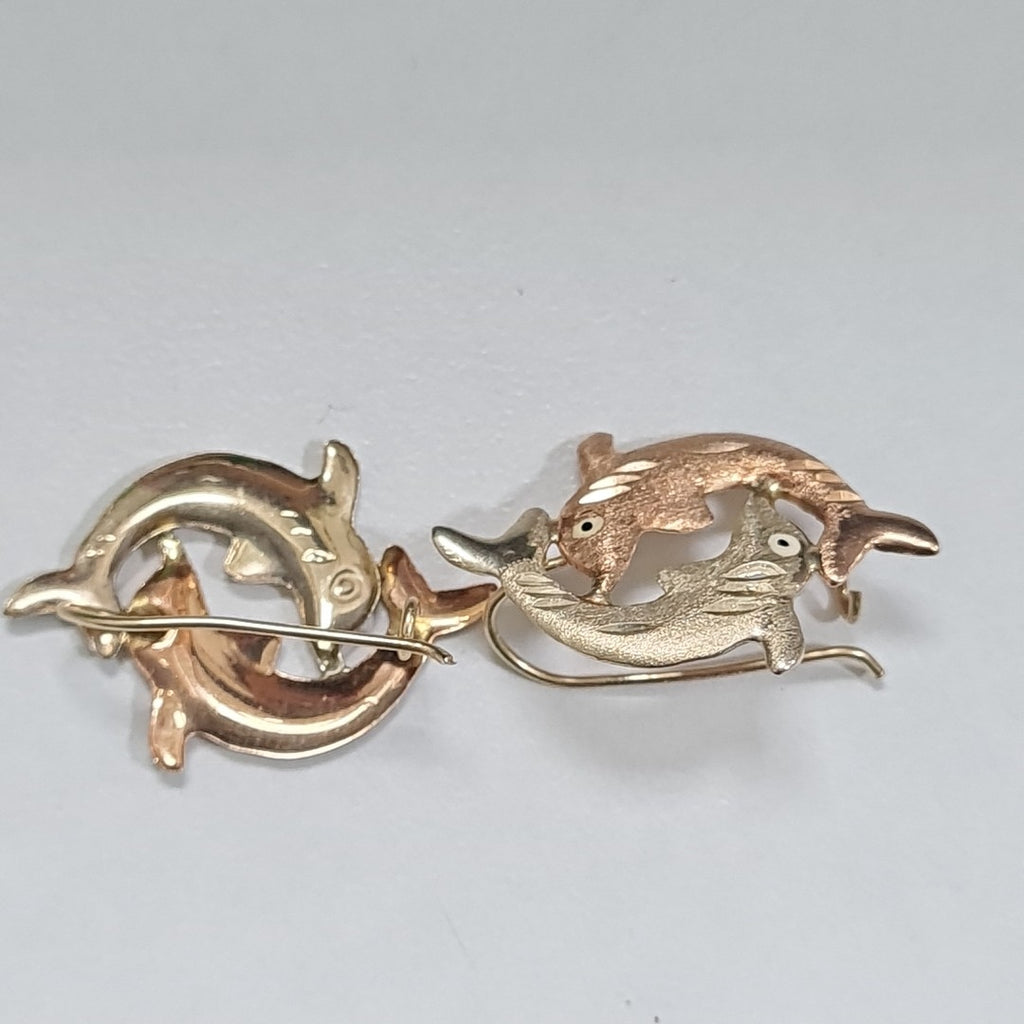 ARETES PAR ORO 10 K 1,70 GRMS (SEMINUEVO)