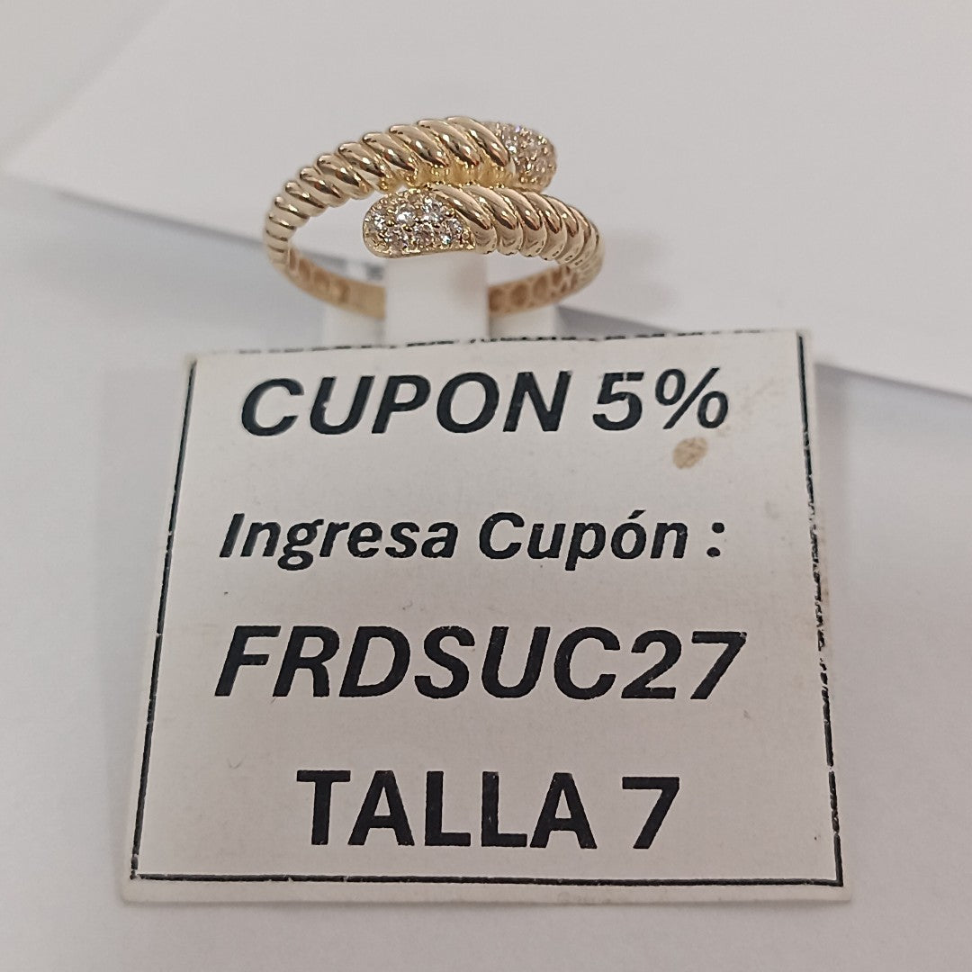 ANILLOS DAMA ORO 14K 1.7 (NUEVO)