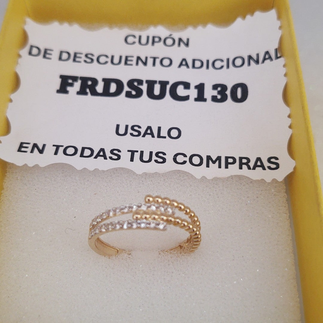 ANILLOS DAMA ORO 14K 1.5 (NUEVO)