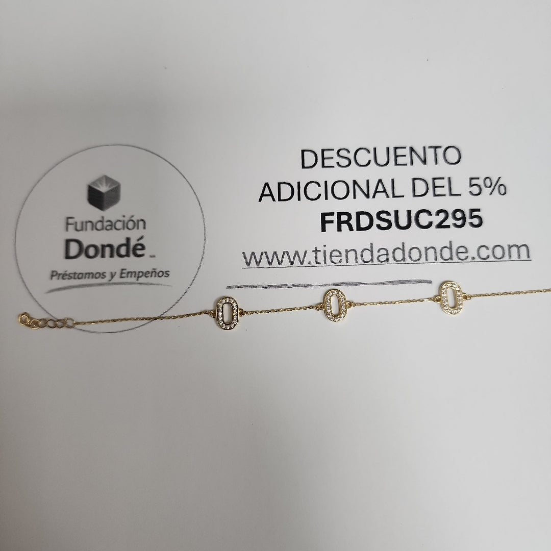 PULSERAS DAMA ORO 14K 1.6 (NUEVO)