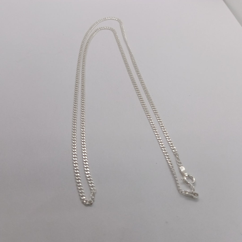 CADENA BARBADA PLATA .925 60 CM 6.53 GR (NUEVO)