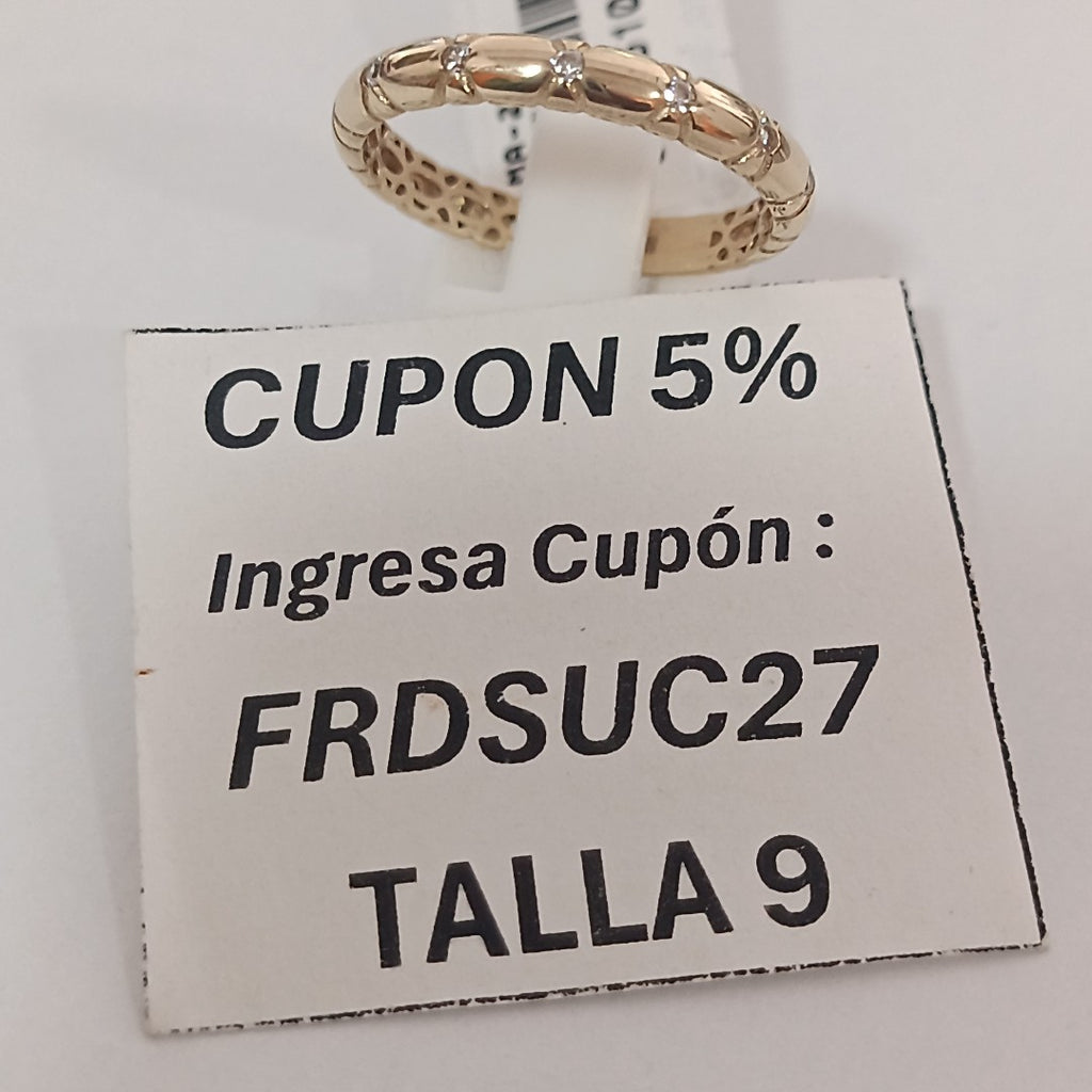 ANILLOS DAMA ORO 14K 2.4 (NUEVO)