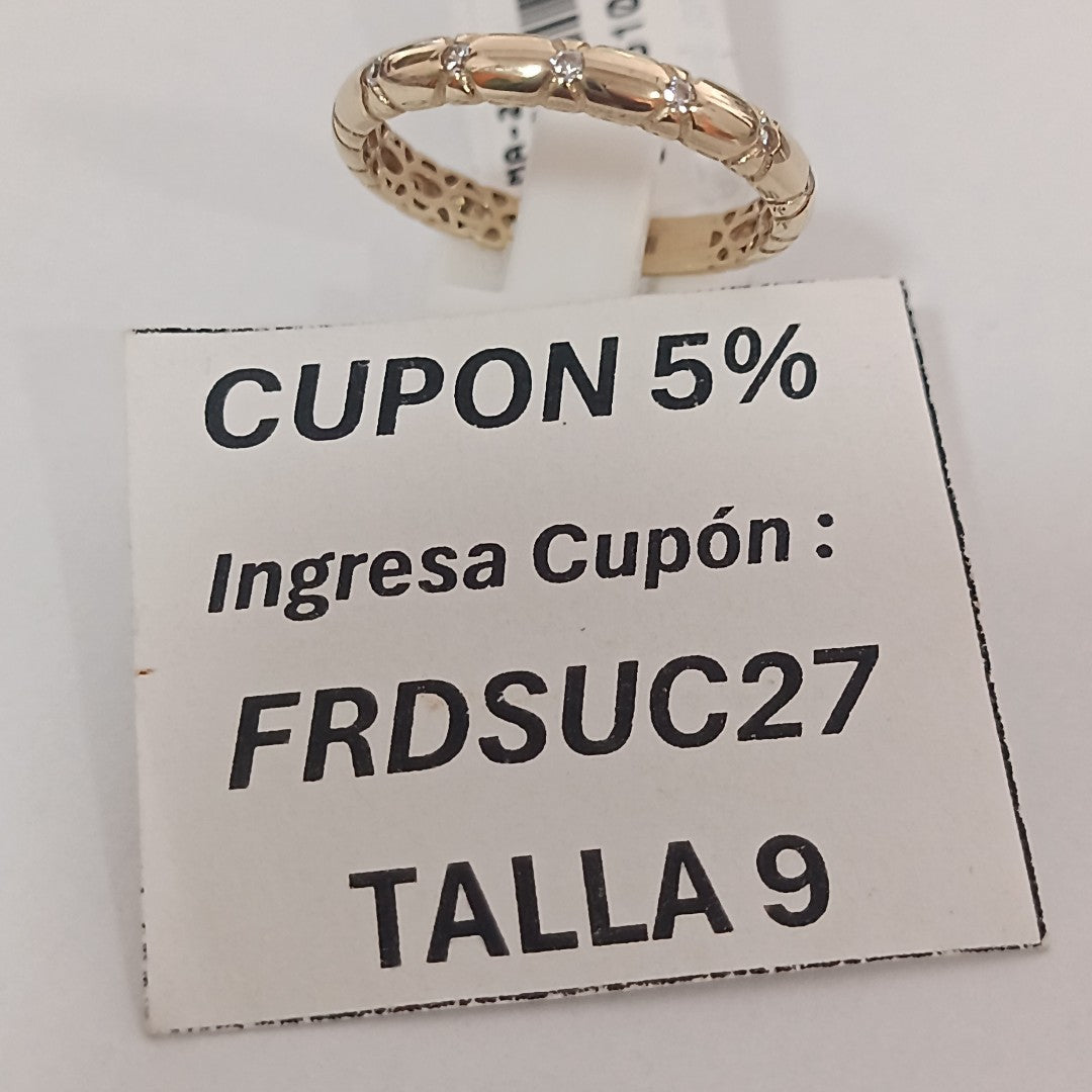 ANILLOS DAMA ORO 14K 2.4 (NUEVO)