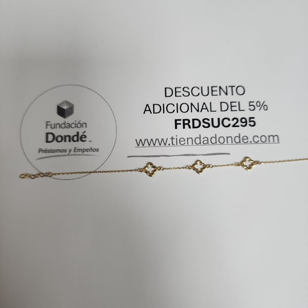 PULSERAS DAMA ORO 14K 1.3 (NUEVO)