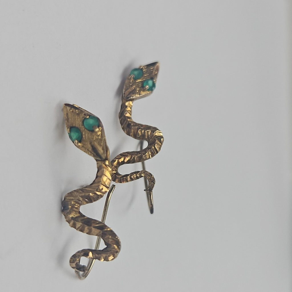 ARETES PAR ORO 8 K 2 GRMS (SEMINUEVO)