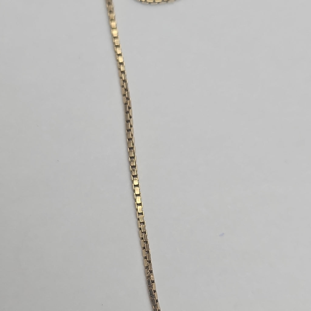 GARGANTILLA ORO COMBINADO 14 K 2.4 GRMS (SEMINUEVO)
