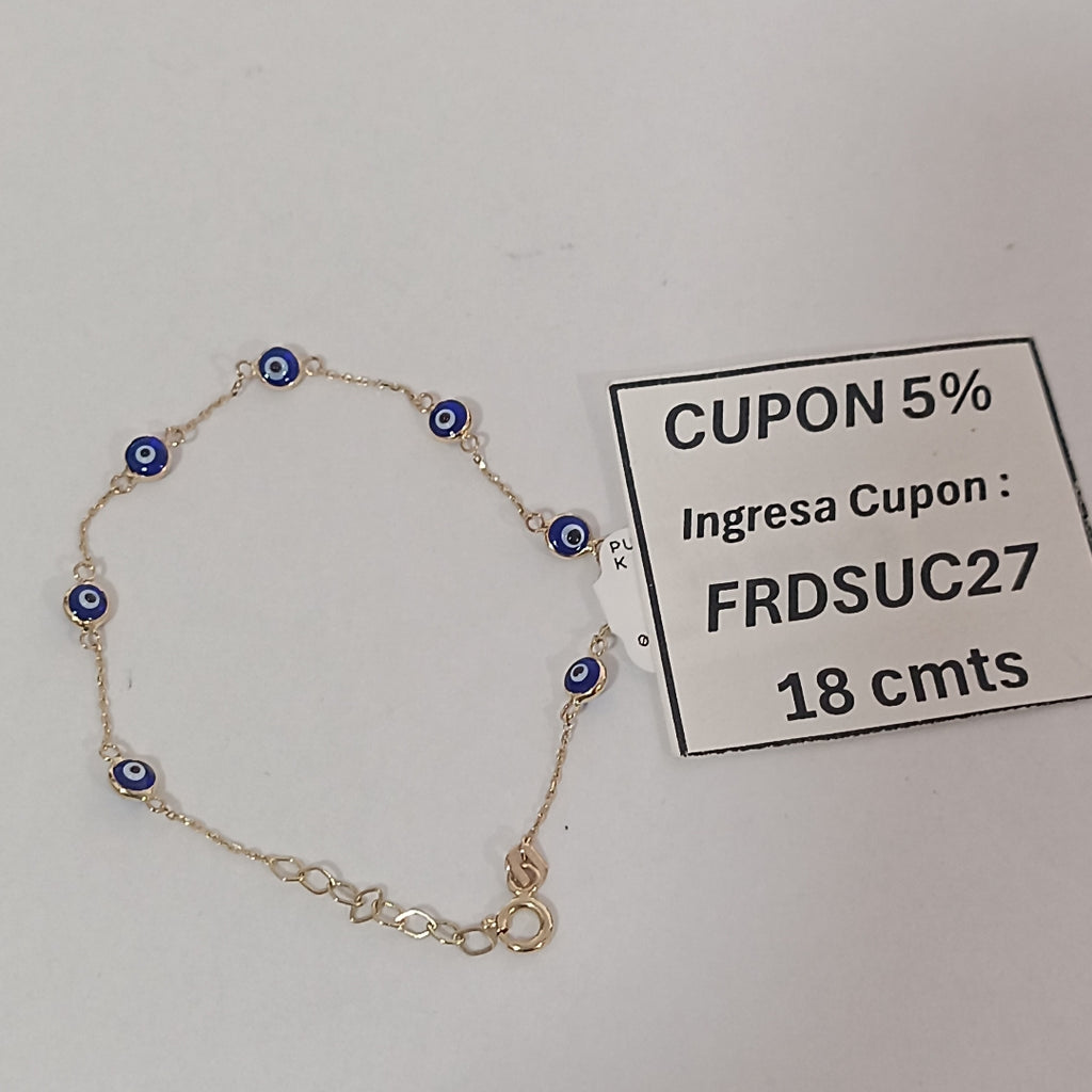 PULSERAS DAMA ORO 14K 1.2 (NUEVO)