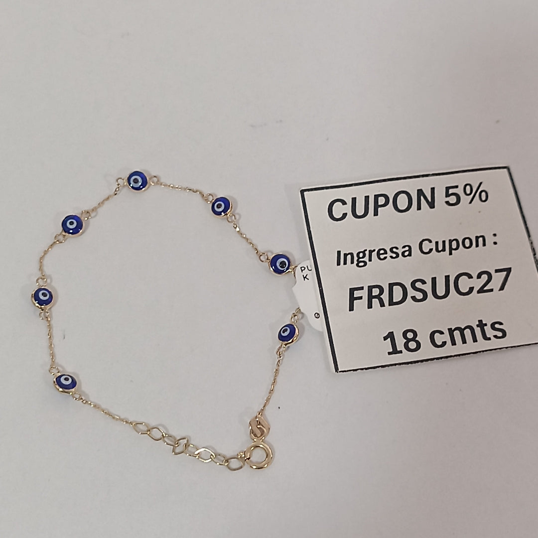 PULSERAS DAMA ORO 14K 1.2 (NUEVO)