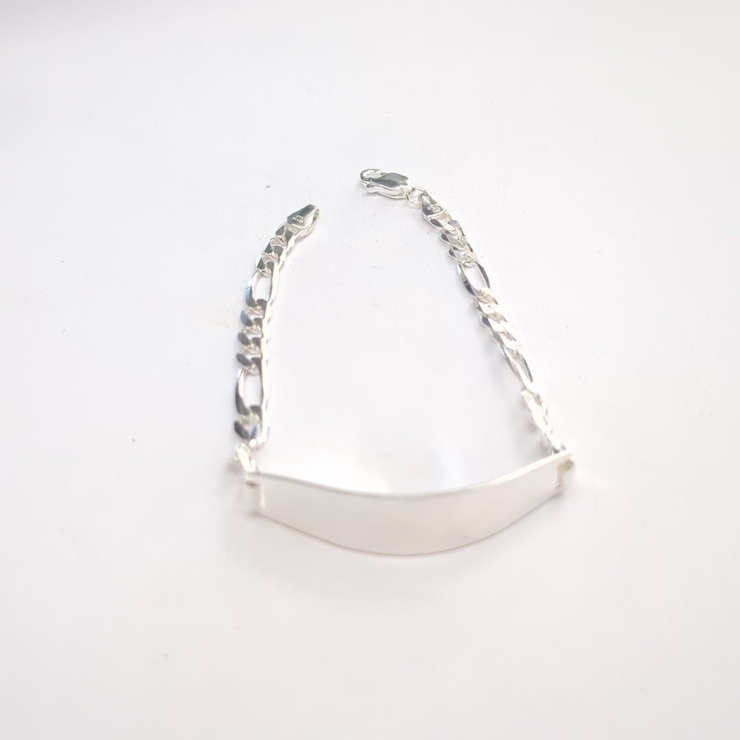 PULSERA ESCLAVA 3X1 PLATA .925 21 CM 10.62 GR (NUEVO)