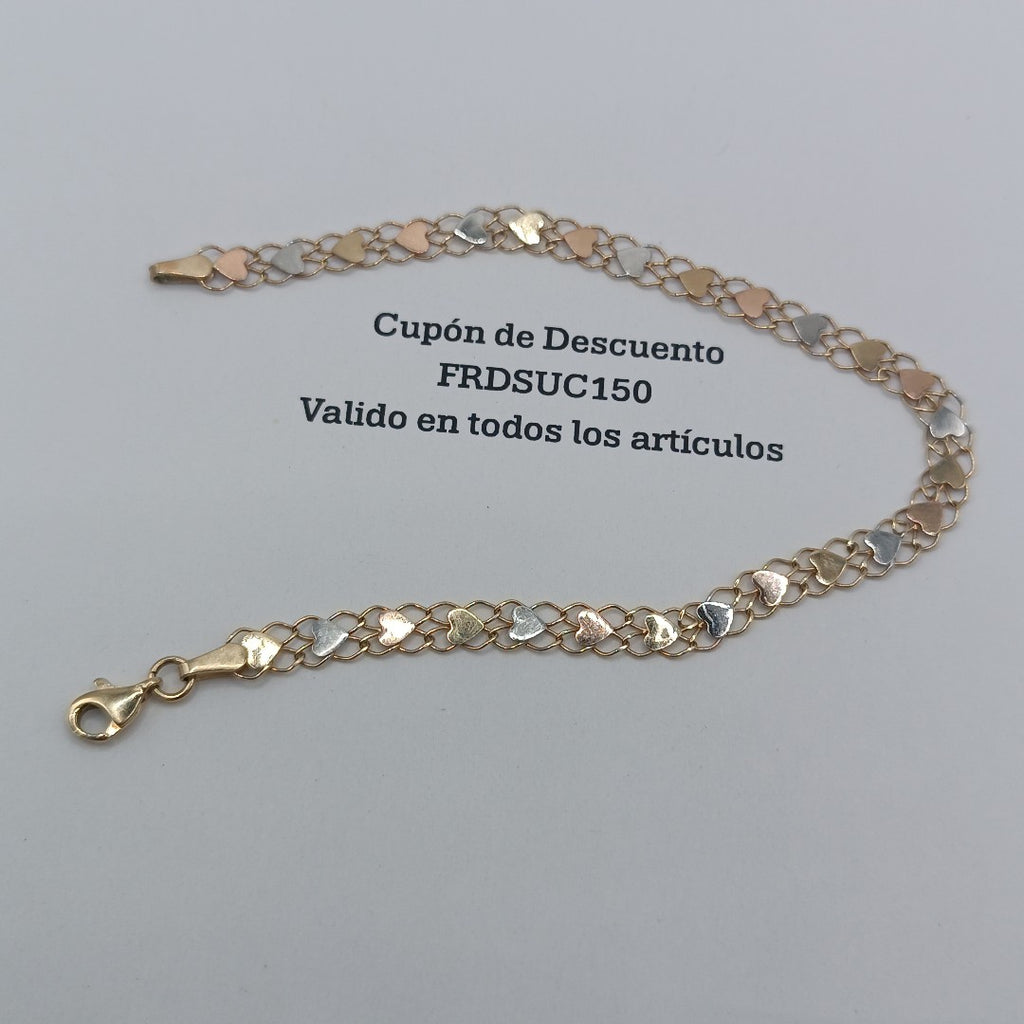 PULSERA ORO 10 K 2.6 GRMS (SEMINUEVO)