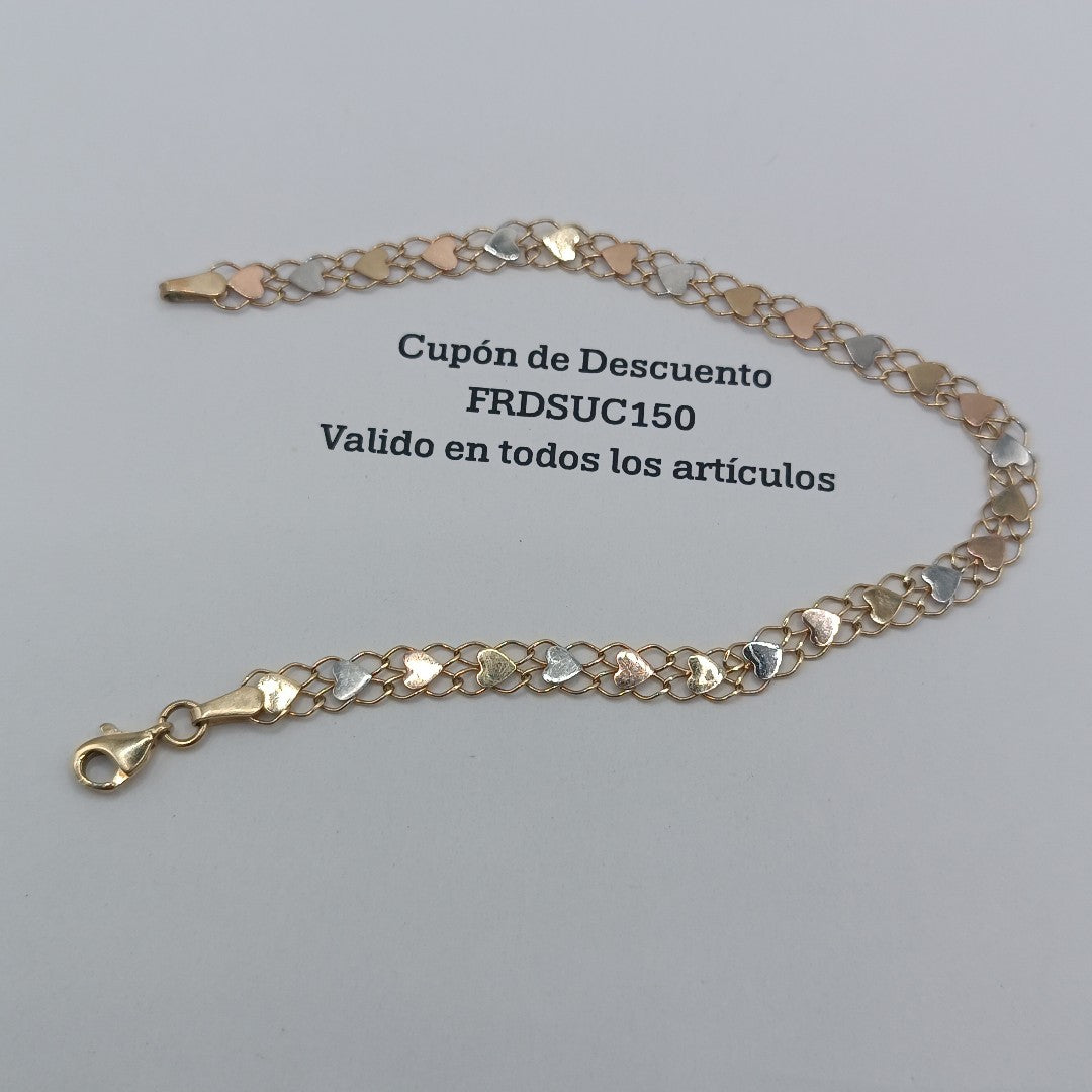 PULSERA ORO 10 K 2.6 GRMS (SEMINUEVO)