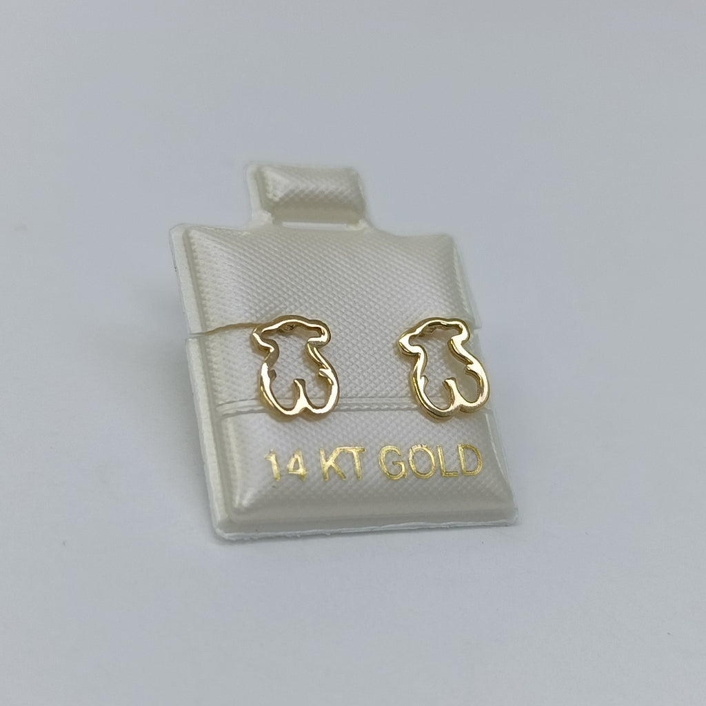 BROQUELES ORO 14K 0.7 (NUEVO)