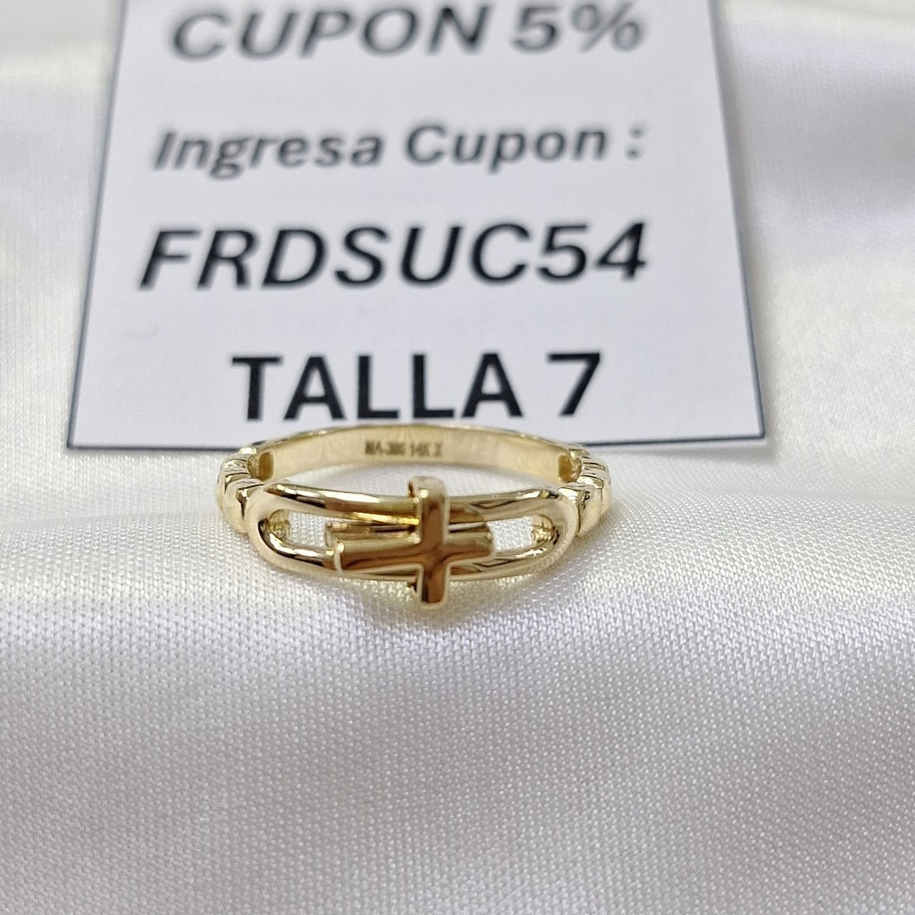 ANILLOS DAMA ORO 14K 2 (NUEVO)