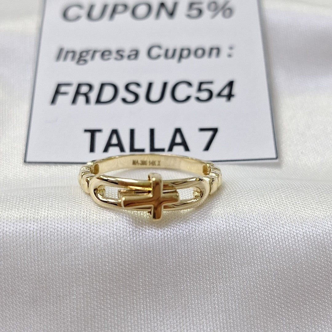 ANILLOS DAMA ORO 14K 2 (NUEVO)