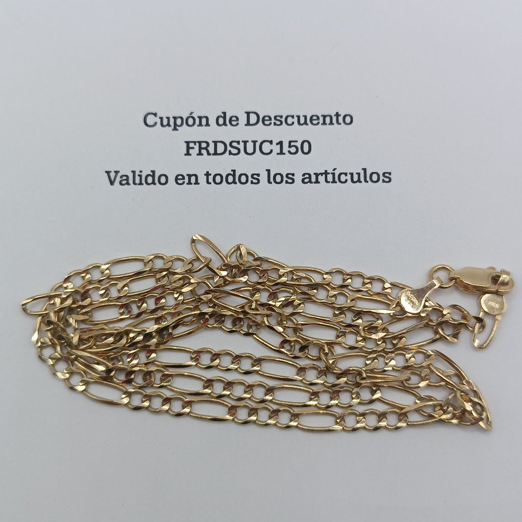 CADENA ORO 10 K 9.5 GRMS (SEMINUEVO)