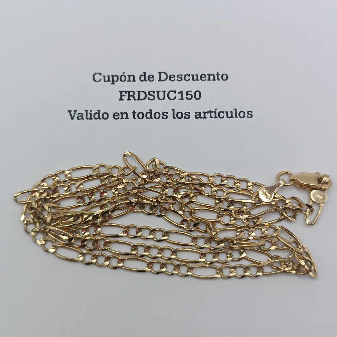 CADENA ORO 10 K 9.5 GRMS (SEMINUEVO)