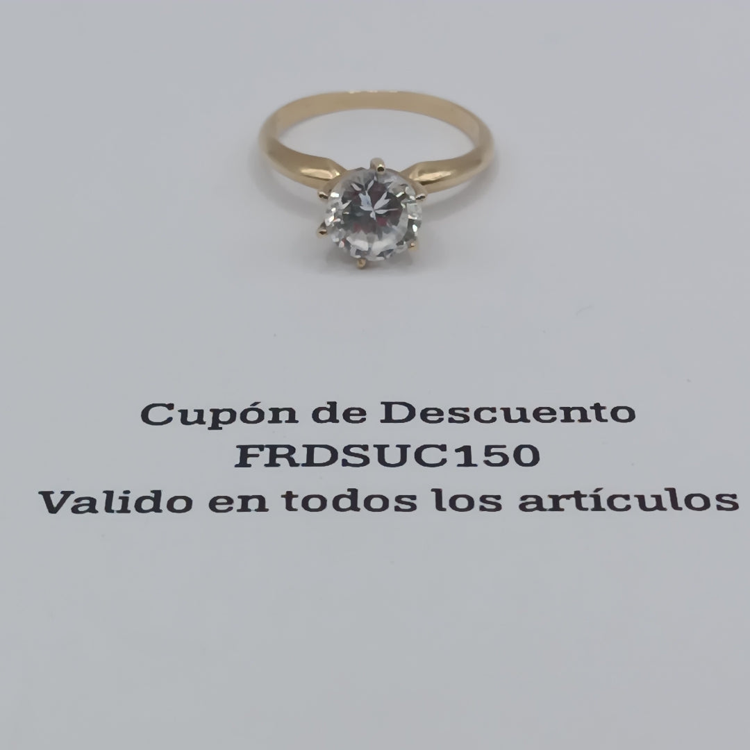 ANILLITO ORO 10 K 2.6 GRMS (SEMINUEVO)