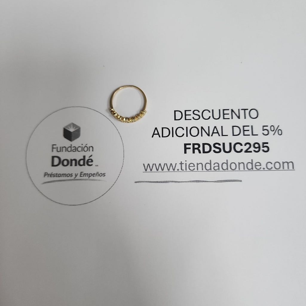 ANILLOS DAMA ORO 14K 1.8 (NUEVO)