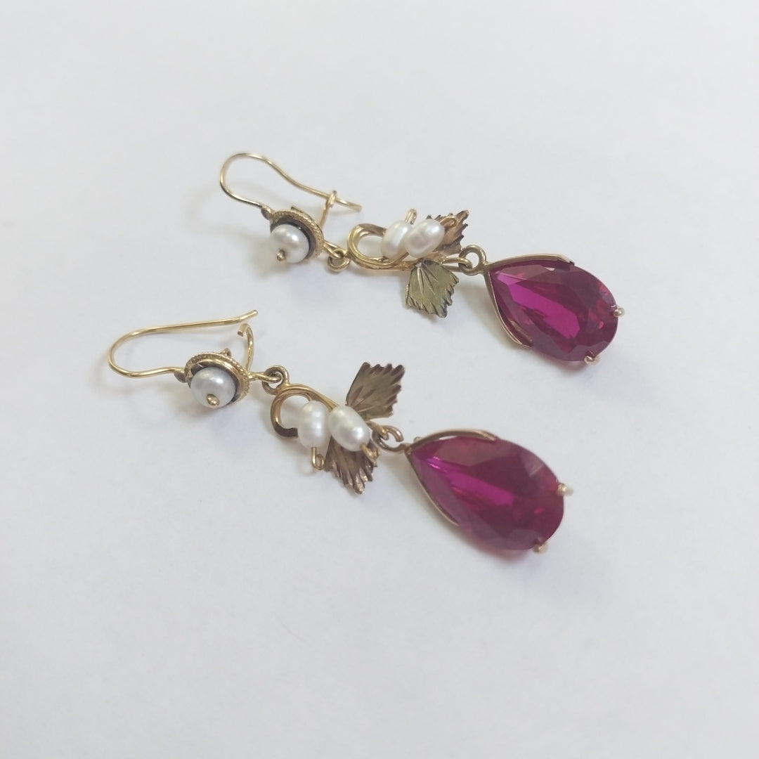 ARETES PAR ORO 10 K 7.2 GRMS (SEMINUEVO)