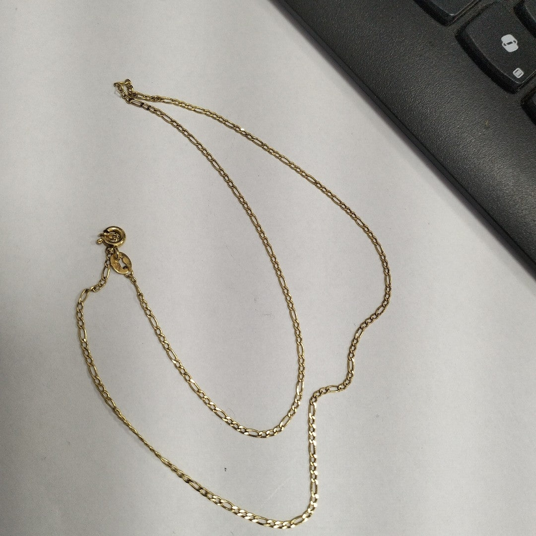 CADENA ORO 14 K 1,10 GRMS (SEMINUEVO)
