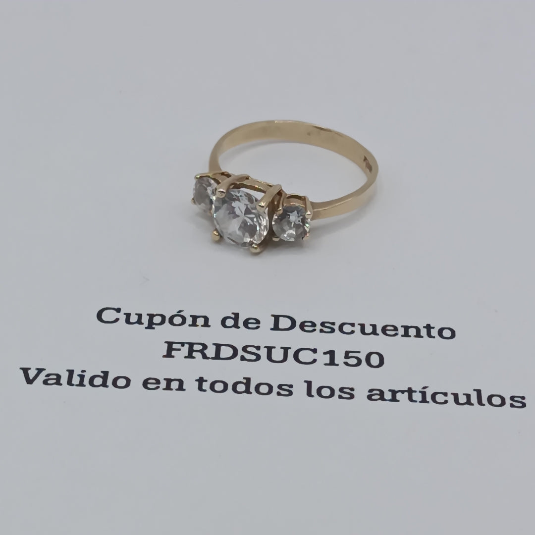 ANILLITO ORO 10 K 2.2 GRMS (SEMINUEVO)