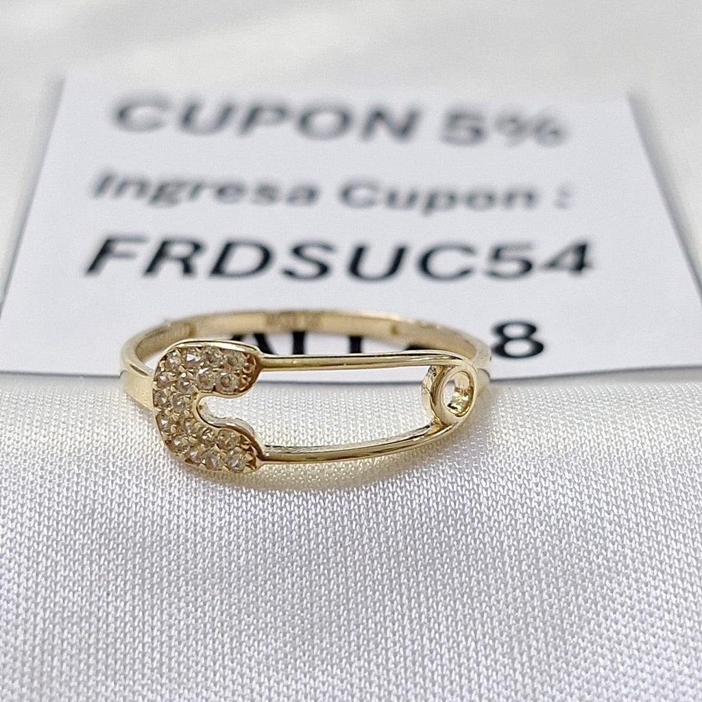 ANILLOS DAMA ORO 14K 1.2 (NUEVO)