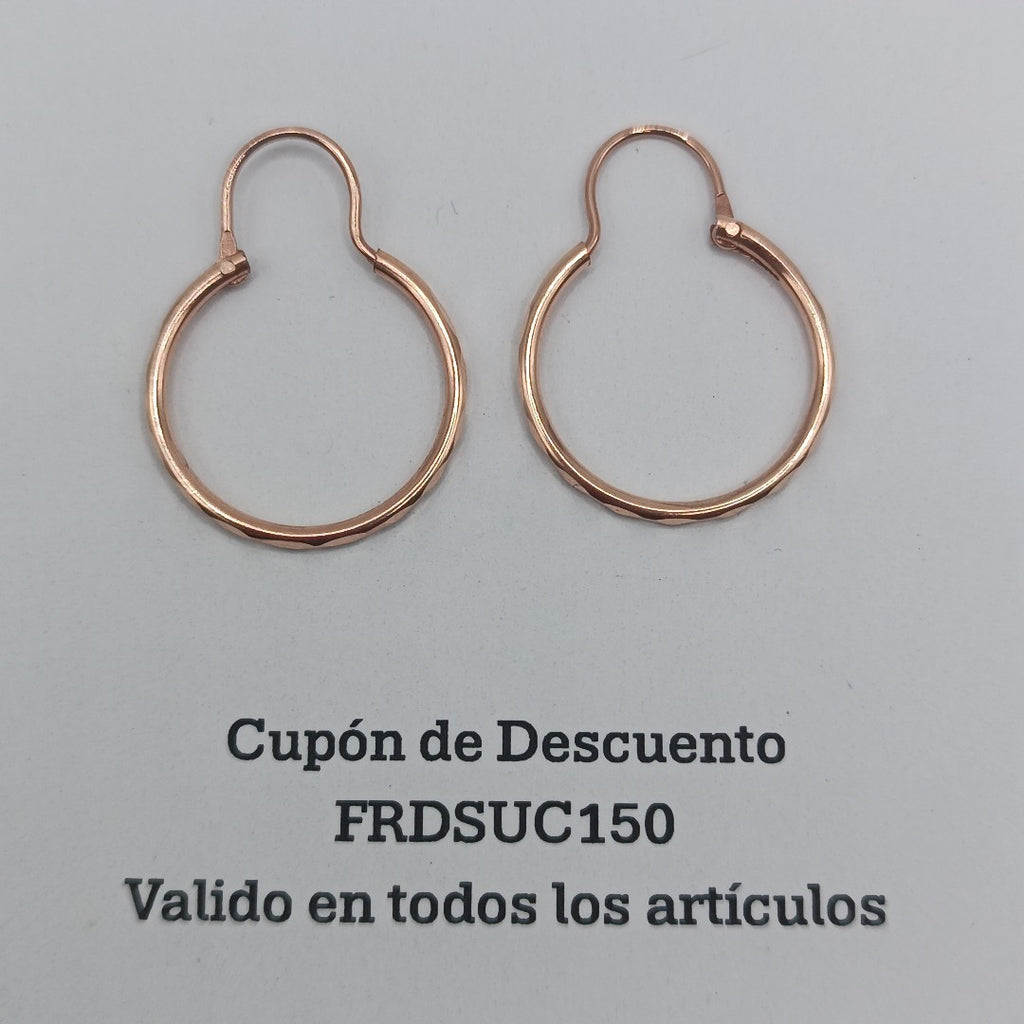 ARRACADAS PAR ORO 8 K 1.6 GRMS (SEMINUEVO)