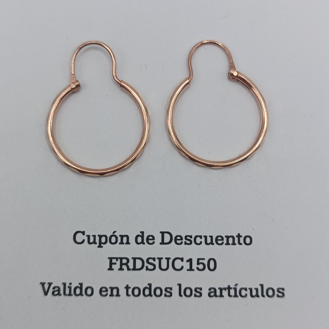 ARRACADAS PAR ORO 8 K 1.6 GRMS (SEMINUEVO)