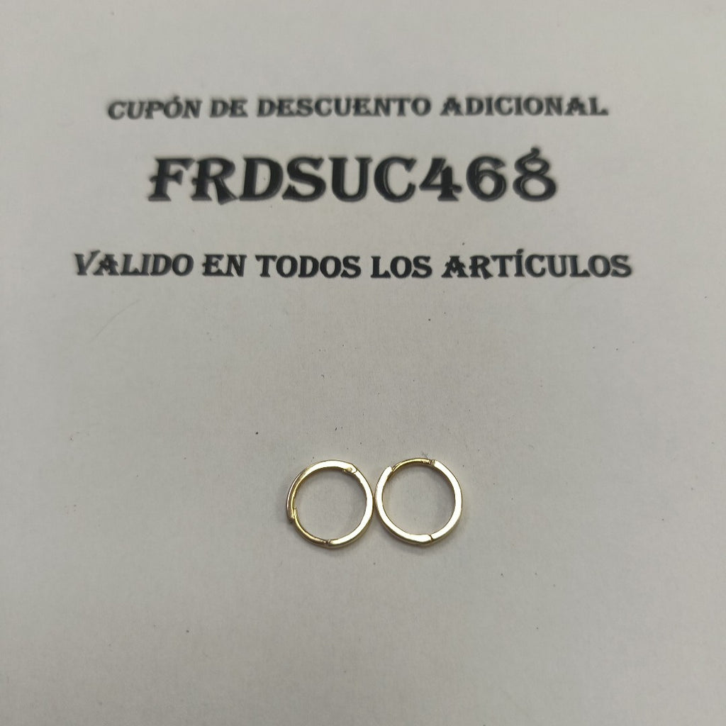 HUGGIES ORO 14K 0.9 (NUEVO)