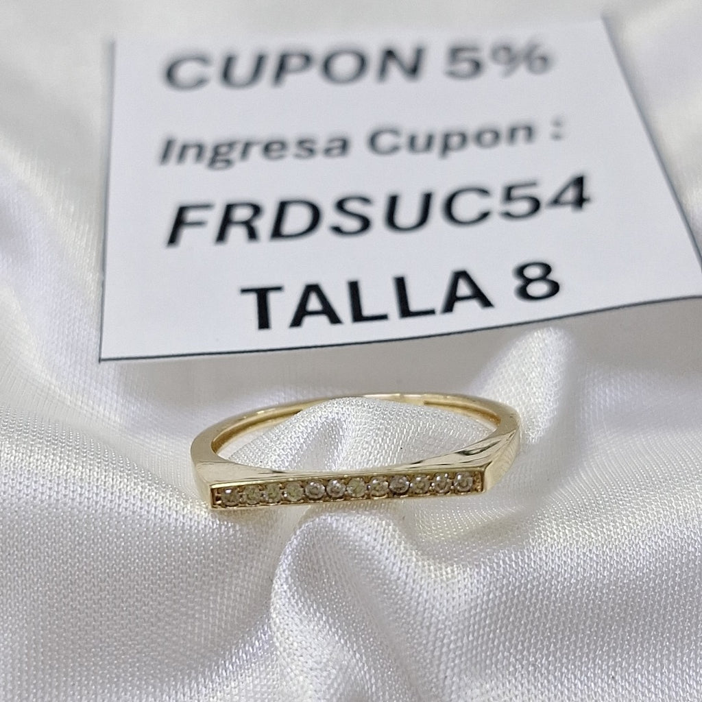 ANILLOS DAMA ORO 14K 1.4 (NUEVO)