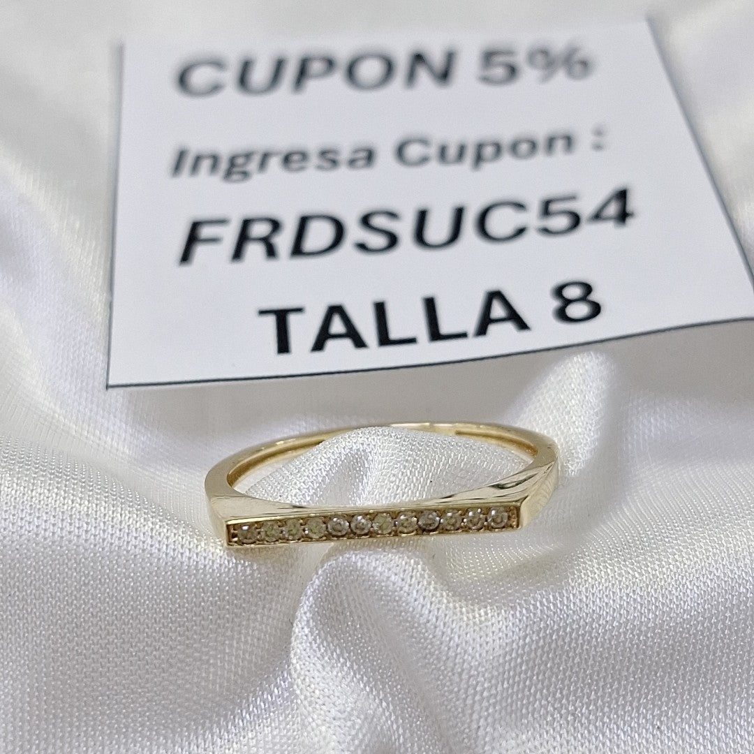 ANILLOS DAMA ORO 14K 1.4 (NUEVO)