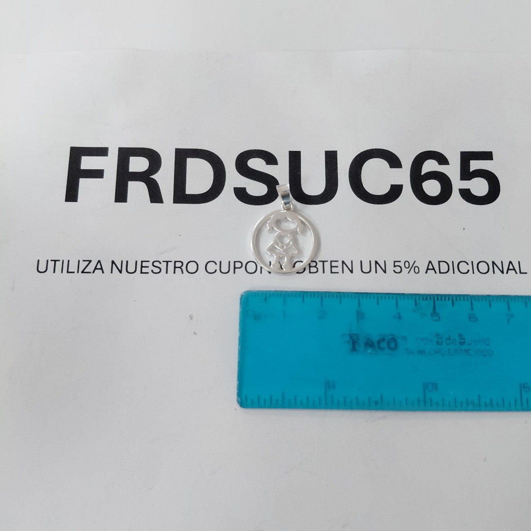 DIJE NIÑA PLATA .925 2.1 GR (NUEVO)
