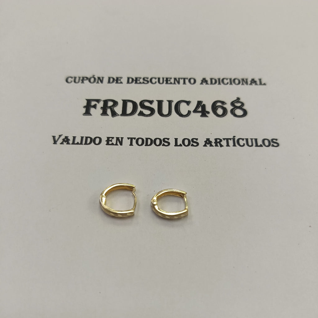 HUGGIES ORO 14K 0.9 (NUEVO)