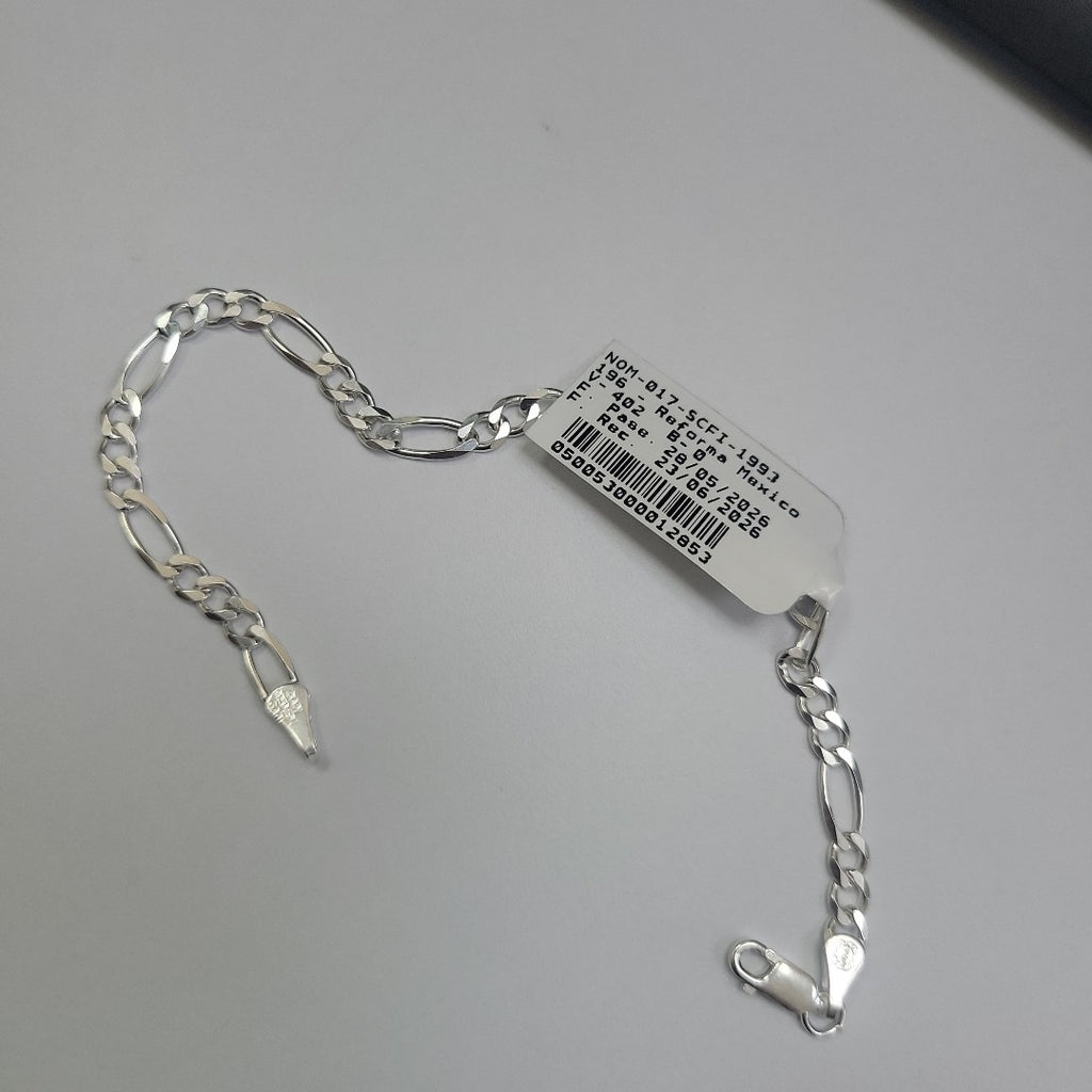 PULSERA 3X1 PLATA .925 18 CM 4.33 GR (NUEVO)