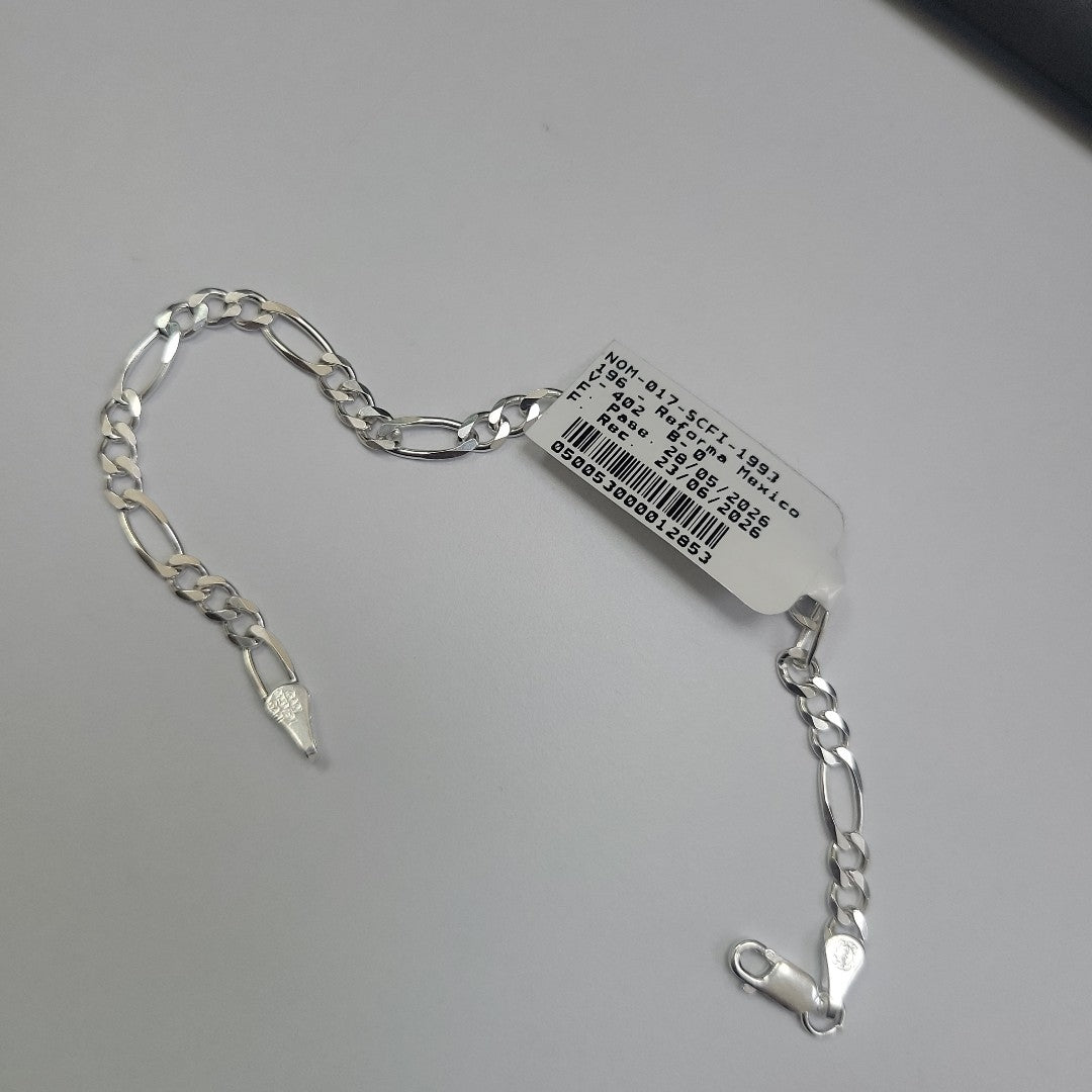 PULSERA 3X1 PLATA .925 18 CM 4.33 GR (NUEVO)